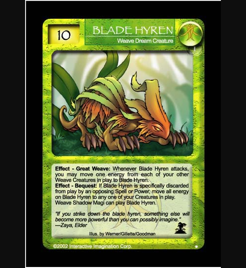 Blade Hyren - Foil